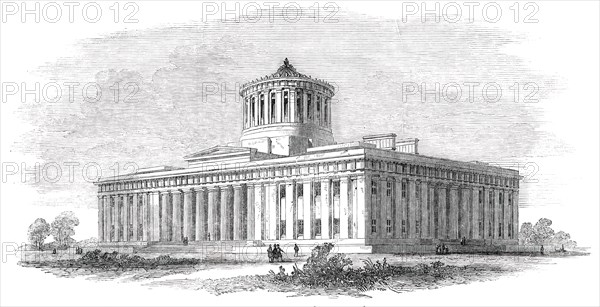 The State-House, Ohio, 1850. Creator: Unknown.