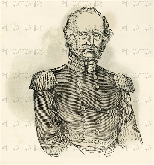 'General Twiggs', 1849. Creator: Unknown.