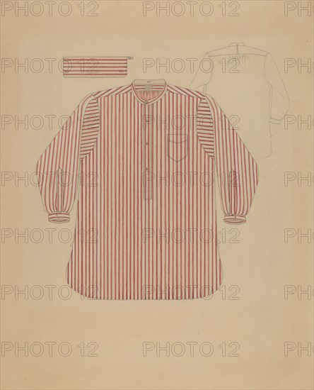 Shirt, c. 1937. Creator: Virginia Berge.