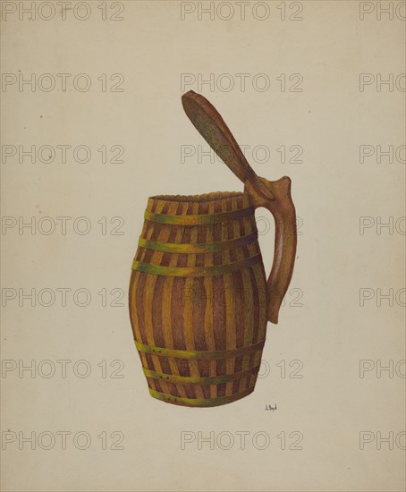 Wine Jug, c. 1939. Creator: Joseph L. Boyd.