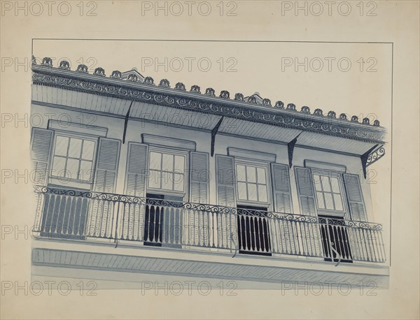 Cast Iron Work, c. 1936. Creator: Joseph L. Boyd.