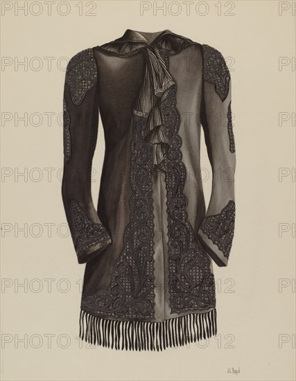 Afternoon Coat, c. 1938. Creator: Joseph L. Boyd.