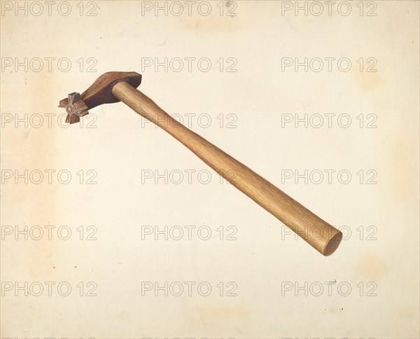 Branding Hammer, c. 1938. Creator: Joseph L. Boyd.