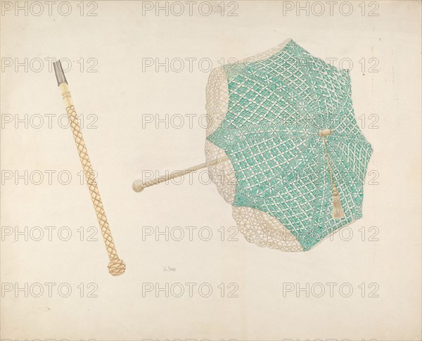 Parasol, c. 1937. Creator: Joseph L. Boyd.