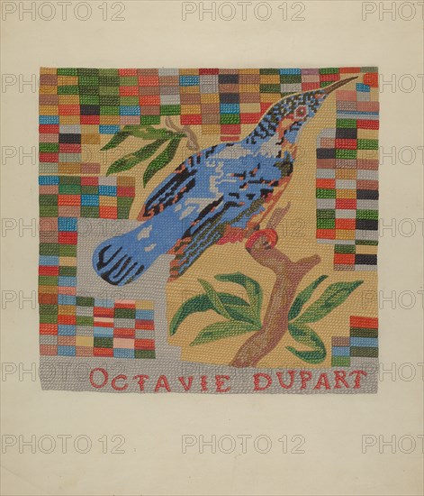 Sampler, c. 1937. Creator: Joseph L. Boyd.