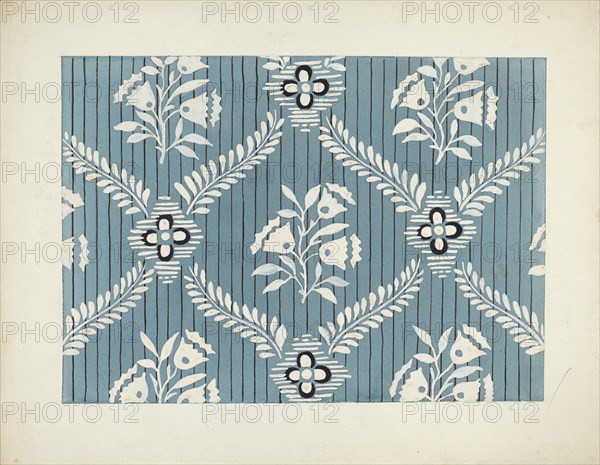 Wallpaper, 1935/1942. Creator: Joseph L. Boyd.