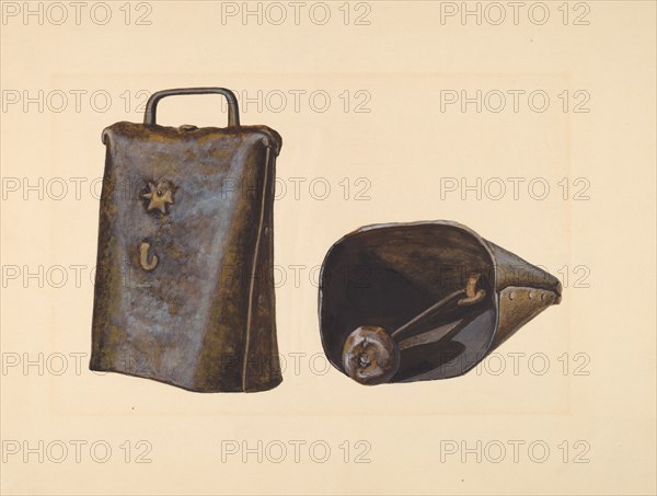 Cow Bell #6 (With Star), c. 1936. Creator: Dorothy Brennan.