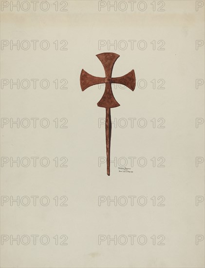 Iron Cross, 1937. Creator: Dayton Brown.