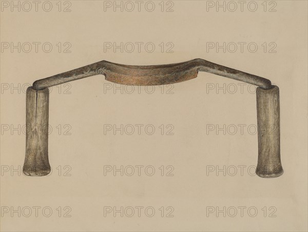 Drawknife, c. 1938. Creator: George C. Brown.