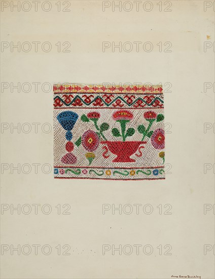 Montaleto (Head Scarf), c. 1937. Creator: Ann Gene Buckley.