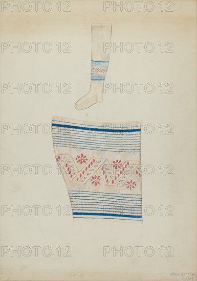 Hose, c. 1937. Creator: Ann Gene Buckley.