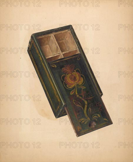 Spice Box, c. 1937. Creator: Angelo Bulone.