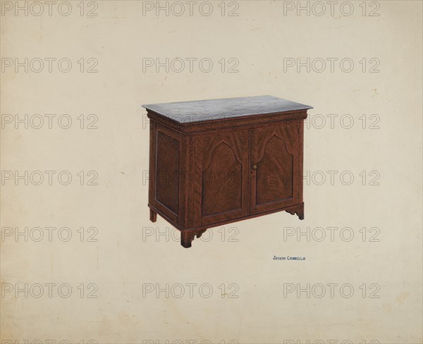 Washstand, c. 1941. Creator: Joseph Cannella.