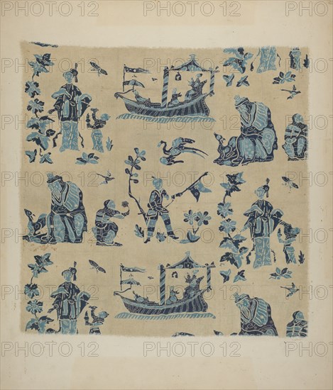 Printed Cotton, c. 1941. Creator: Ernest Capaldo.