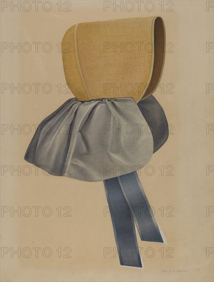 Bonnet, 1935/1942. Creator: Orville A. Carroll.