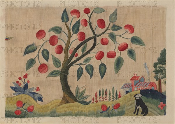 Petticoat Border, 1936. Creator: Suzanne Chapman.