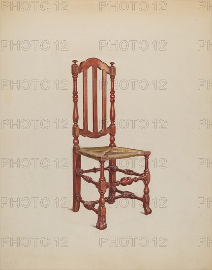 Side Chair, c. 1936. Creator: Florence Choate.