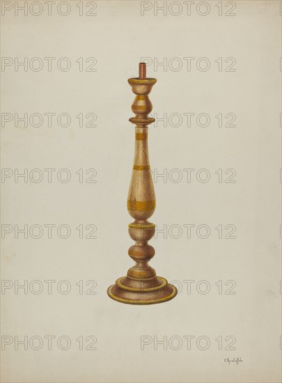 Candlestick, 1940. Creator: Cornelius Christoffels.