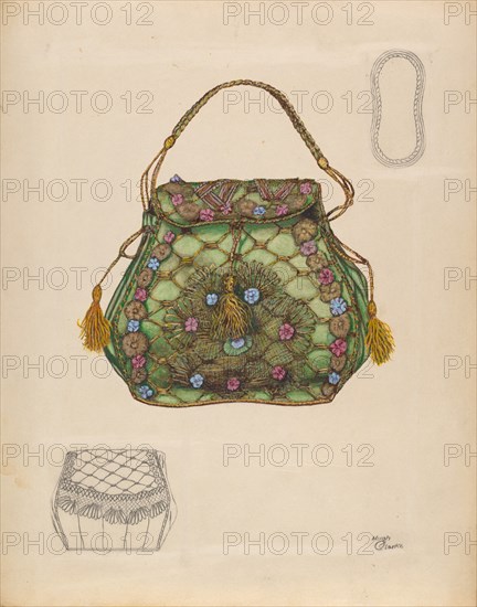 Silk Purse, c. 1937. Creator: Hugh Clarke.