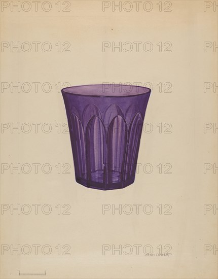 Tumbler, c. 1936. Creator: John Dana.