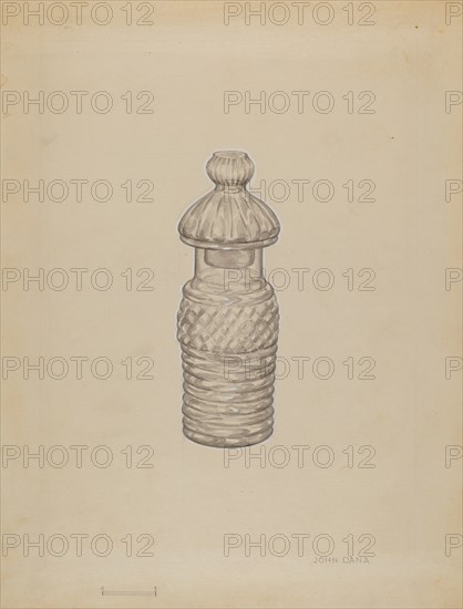 Mustard Pot, c. 1936. Creator: John Dana.
