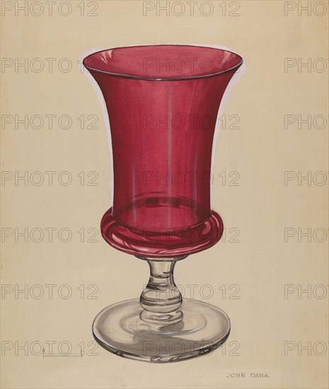 Vase, c. 1936. Creator: John Dana.