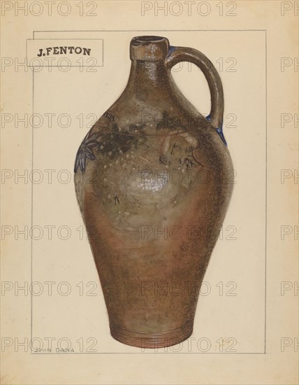 Jug, 1935/1942. Creator: John Dana.