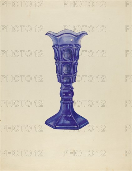 Vase, c. 1940. Creator: John Dana.