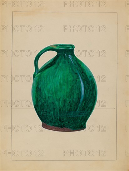 Jug, c. 1936. Creator: John Dana.