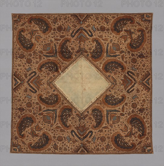 Headcloth (Iket Kepala), Java, Late 19th century. Creator: Unknown.