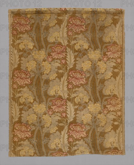 Fleurs Stylises, France, c. 1898. Creator: Arthur Silver.