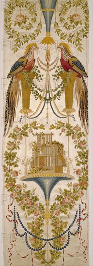 The Pheasants from the "Verdures of the Vatican" Series, Lyon, c. 1799. Creators: Jean Démosthène Dugourc, Claude Pierre Etienne Camille Pernon.