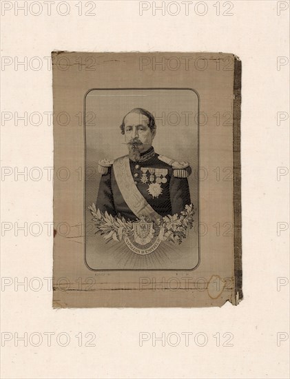 Portrait of Napoleon III (1808-1873), Emperor, Lyon, 19th century. Creator: Marc-Laurent Bruyas.