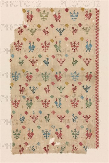 Fragment (Border), Greece, 1700/1900. Creator: Unknown.