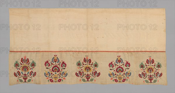 Bed Valance, Skíros, 18th century. Creator: Unknown.