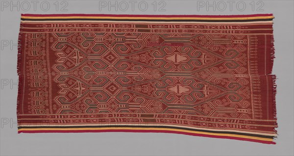 Ikat-dyed Blanket, Malaysia, 1875/1900. Creator: Unknown.