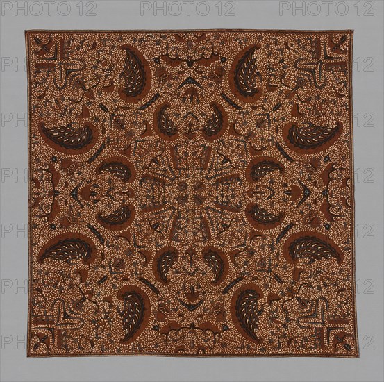 Iket (Headcloth), Java, 19th century. Creator: Unknown.