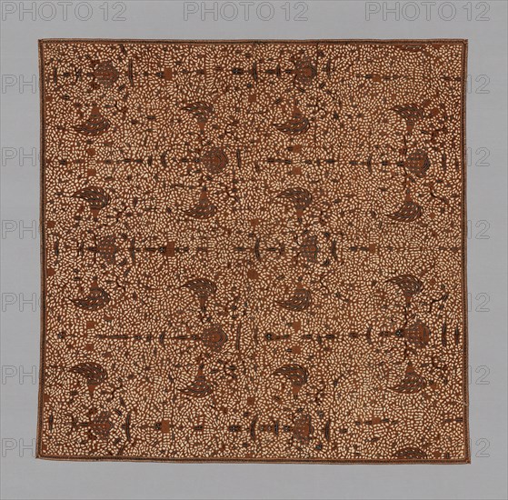Iket (Headcloth), Java, 19th century. Creator: Unknown.