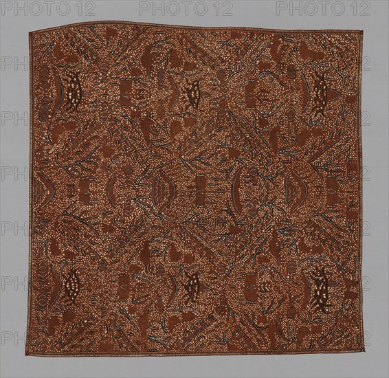 Iket (Headcloth), Java, 19th century. Creator: Unknown.