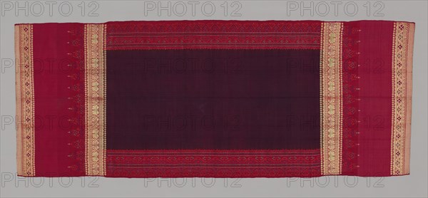 Woman's Shoulder Cloth (Selendang limar), Sumatra, 19th century. Creator: Unknown.