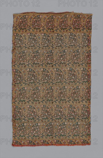 Fragment (Dress Fabric), Iran, 1801/50. Creator: Unknown.
