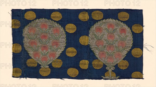 Fragment (Dress Fabric), Iran, 18th century. Creator: Unknown.