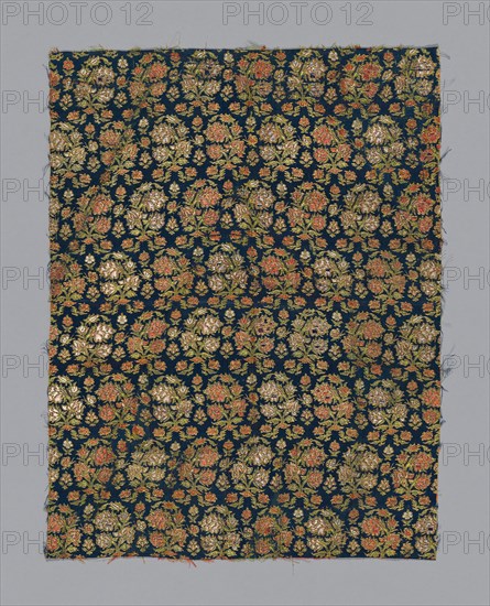 Fragment (Dress Fabric), Iran, 18th century. Creator: Unknown.