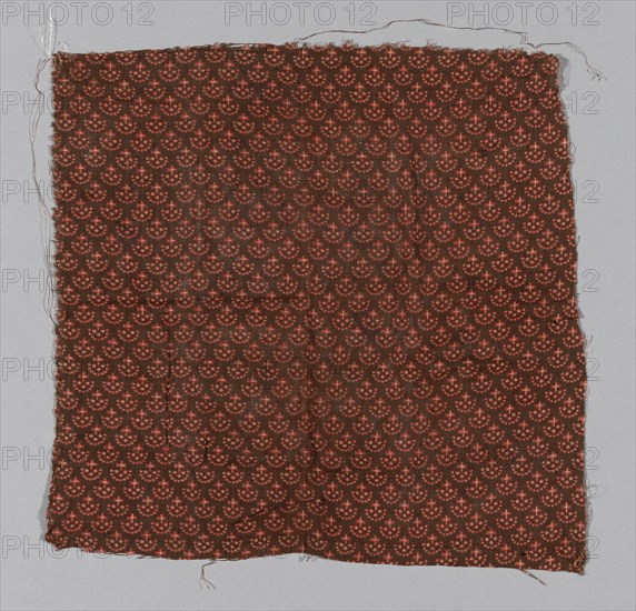 Fragment (Dress Fabric), Near East, 17th/18th century. Creator: Unknown.