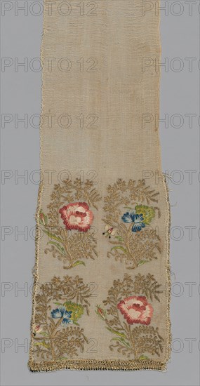 Sash, Turkey, 18th century. Creator: Unknown.