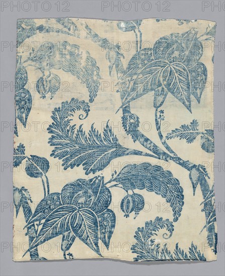 Fragment, United States, 1750/75. Creator: Unknown.