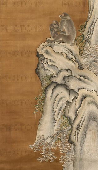 Scroll, China, Qing dynasty (1644-1911), c. 1860. Creator: Unknown.