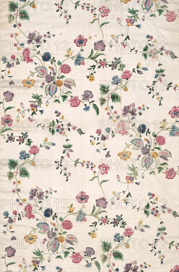 Length of Painted Silk, China, Qing dynasty (1644-1911), 1740-60. Creator: Unknown.