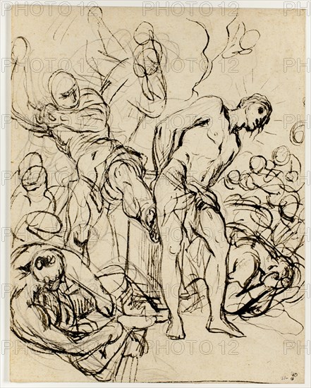 The Flagellation of Christ, n.d. Creator: Carlo Maratti.