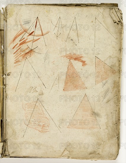 Sketchbook, ca. 1590. Creator: Cherubino Alberti.